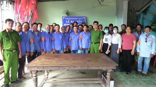 TP. Bạc Liêu ra mắt mô hình “Bến xe honda tự quản về ANTT”