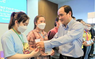 Cà Mau- Một trong những tỉnh đầu tiên hỗ trợ tiền thuê nhà trọ cho người lao động