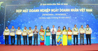 Cà Mau tuyên dương 29 Doanh nhân tiêu biểu