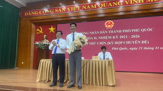 TP. Phú Quốc có tân Phó Chủ tịch