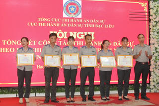 Nâng cao hiệu quả công tác Thi hành án dân sự tỉnh Bạc Liêu