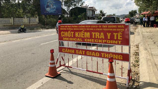 Quảng Ngãi kích hoạt các chốt kiểm tra y tế tại các cửa ngõ ra vào tỉnh