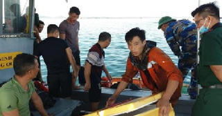 Đã tìm thấy thi thể thuyền viên mất tích sau vụ nổ tàu trên biển Dung Quất