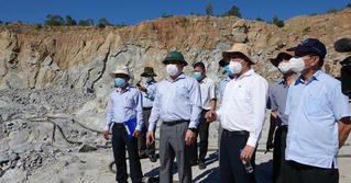 Mỏ đá Thọ Bắc không đảm bảo vấn đề môi trường sẽ bị đóng cửa