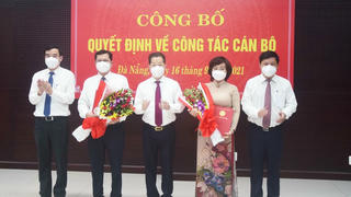 Đà Nẵng công bố các quyết định về công tác cán bộ