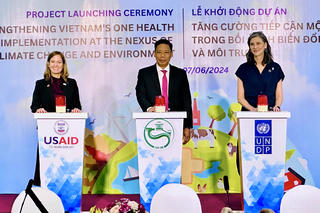 Khởi động dự án tiếp cận 'Một sức khỏe' trong bối cảnh biến đổi khí hậu tại Cần Thơ