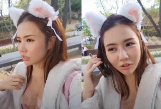 Nữ streamer bị cảnh sát 'hỏi thăm' vì mặc hở hang