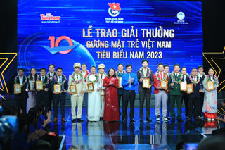 Tuyên dương 10 Gương mặt trẻ Việt Nam tiêu biểu năm 2023: Hành trình của những trái tim rực rỡ
