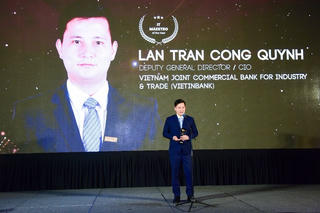 Phó Tổng Giám đốc VietinBank nhận Giải thưởng 'Nhà Lãnh đạo IT của năm'