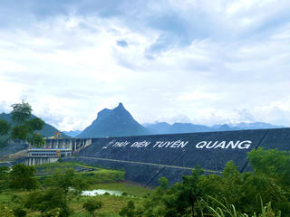 12h hôm nay, mở 1 cửa xả đáy hồ thuỷ điện Tuyên Quang 