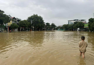 Tuyên Quang: Nước lũ sông Lô dâng cao, nhiều khu vực trên địa bàn bị ngập lụt 