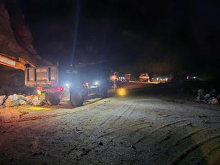 Vỡ đê sông Lô đoạn qua huyện Sơn Dương 