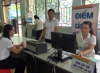 Cao Bằng tăng cường hiệu quả sử dụng dịch vụ công trực tuyến toàn trình đổi giấy phép lái xe 