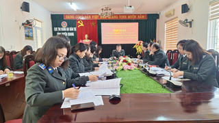 Chi bộ Cục THADS tỉnh Tuyên Quang tổ chức sinh hoạt chuyên đề