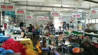 Lầu may ở chợ Đông Ba