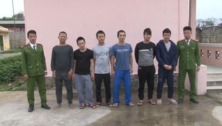 Sáu đối tượng côn đồ hung hãn bị “sa lưới“