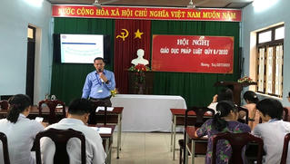 Trung tâm Y tế Hương Trà tổ chức Hội nghị “Giáo dục Pháp luật” cho cán bộ, nhân viên trong toàn cơ quan