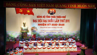 Khai mạc Đại hội đại biểu Đảng bộ tỉnh Thừa Thiên Huế lần thứ XVI 
