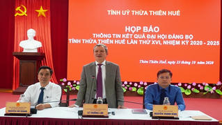 Bí thư Tỉnh ủy Thừa Thiên Huế lý giải vì sao một số Giám đốc Sở không được bầu vào BCH Đảng bộ tỉnh