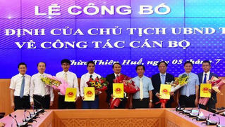 Thừa Thiên Huế bổ nhiệm nhiều lãnh đạo cấp Sở