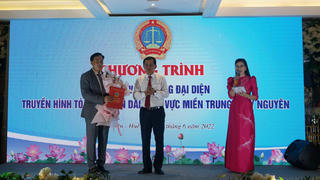 Nhà báo Nguyễn Đôn Quốc Tuấn làm Trưởng đại diện Truyền hình Toà án nhân dân khu vực miền Trung - Tây Nguyên