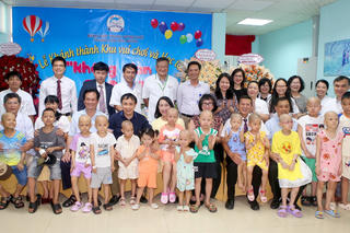 "Không gian cho em” dành cho các bệnh nhi đang xạ trị