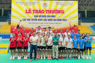 Hà Nội xuất sắc giành Nhất toàn đoàn giải vô địch Cầu mây các đội tuyển xuất sắc quốc gia năm 2024