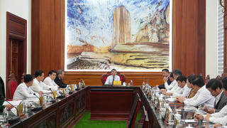 Trưởng Ban Tổ chức Trung ương làm việc với Ban Thường vụ Tỉnh ủy Quảng Bình