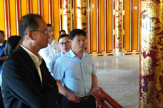 Lãnh đạo thành phố Huế kiểm tra công tác bảo tồn sau vụ ngai vàng bị hư hại