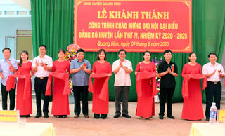 Hà Giang: Khánh thành Trung tâm hành chính thị trấn Yên Bình