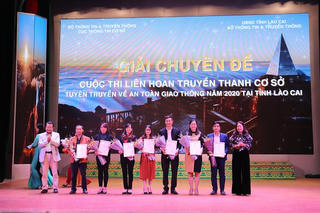 Lào Cai: Trao giải Hội thi phát thanh cơ sở năm 2020