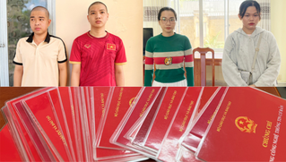 Khởi tố thêm 4 đối tượng trong đường dây làm văn bằng, chứng chỉ giả tại An Giang