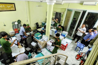 Bắt tạm giam giám đốc và cán bộ kỹ thuật của Công ty TNHH Tư vấn xây dựng Song Tiến 