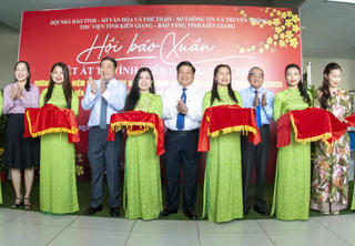 Khai mạc Hội báo Xuân Ất Tỵ tỉnh Kiên Giang năm 2025