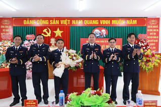Chi bộ Phòng phòng chống tội phạm, vi phạm hoàn thành xuất sắc nhiệm vụ chính trị được giao