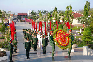 BĐBP tỉnh An Giang tham gia hoạt động kỷ niệm 50 năm Ngày giải phóng miền Nam, thống nhất đất nước