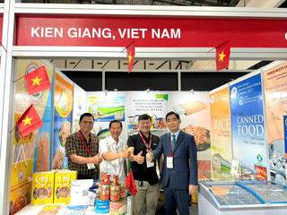 Kiên Giang tham gia Hội chợ ThaiFex Anuga Asia 2025 tại Thái Lan