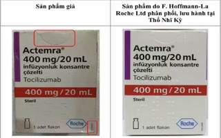 Cảnh báo thuốc giả chữa xương khớp xuất hiện trên thị trường