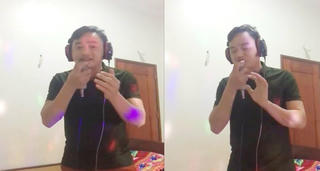 Thầy giáo chống dịch nCoV bằng dân ca ví, giặm