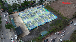 Cầu Giấy, Hà Nội: Khu đất dự án chậm triển khai tại phường Dịch Vọng thành sân chơi Pickleball