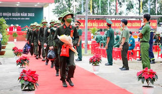 Cần Thơ: Công an thành phố nhận quân năm 2022