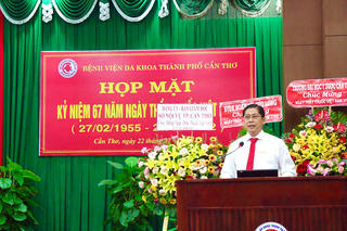 Bệnh viện Đa khoa TP Cần Thơ họp mặt kỷ niệm 67 năm ngày Thầy thuốc Việt Nam