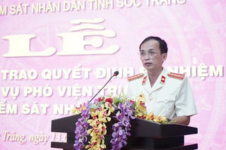 Viện kiểm sát nhân dân tỉnh Sóc Trăng có tân Phó Viện trưởng