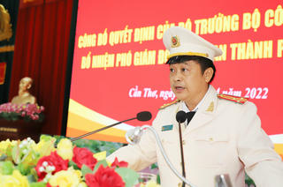 Công an TP Cần Thơ có tân Phó Giám đốc