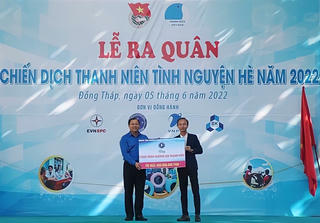 Tuổi trẻ Đồng Tháp ra quân Chiến dịch tình nguyện hè 2022, tích cực tham gia chuyển đổi số