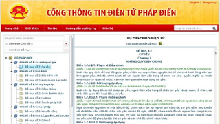 Bản tin số 7: Thuận tiện trong tra cứu các quy định pháp luật nhờ Bộ Pháp điển