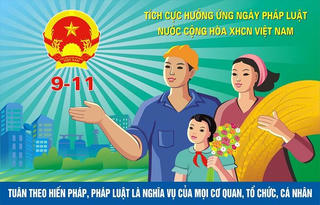 Bản tin số 9: Nhiều hoạt động hưởng ứng Ngày Pháp luật Việt Nam