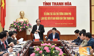 Tỷ lệ giải ngân vốn đầu tư công của Thanh Hóa nằm trong tốp đầu cả nước