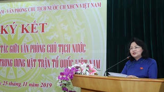 Nâng cao chất lượng công tác tham mưu, phục vụ Chủ tịch nước và Đoàn Chủ tịch UBTƯ MTTQ Việt Nam
