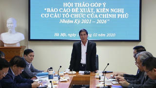 Chính phủ khoá tới sẽ bớt đi 2 ghế Bộ trưởng? 